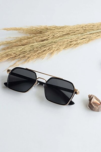 LOOKUP Square Rectangle Vintage-retro Framed Glasses Sunglasses