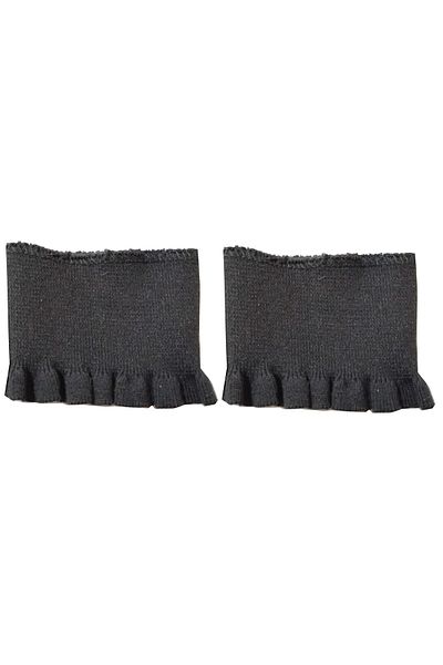 U5 FASHION Ribbed Knitwear Frilly Elastic Ribbed Flexible Special Design Sleeve Cuff