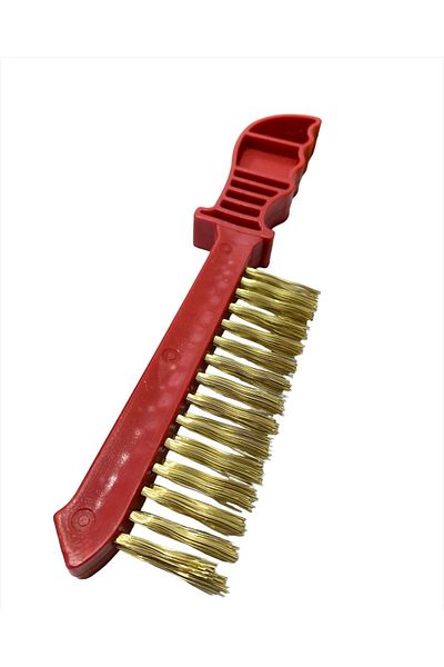 DAFS Brass Coated Steel Wire Brush 4 Pcs