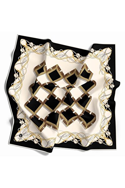 Vissona Violla Polyester Tivil Eşarp 7490-01