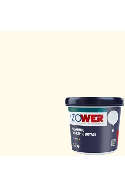 izower Silikonlu Dış Cephe Boyası - Damla 10 ( 3.5 Kg )