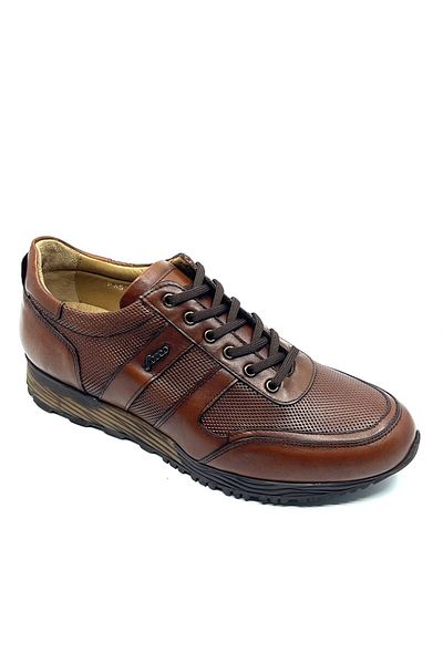 Fosco Leather Tan Winter Sneaker Men's Shoes 2513 45