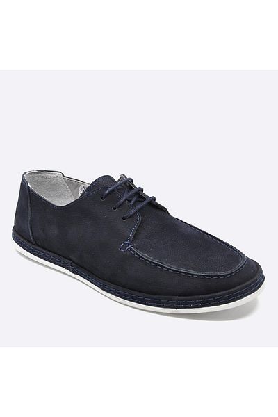 Fosco Nubuck Summer Men's Shoes Navy Blue 9891