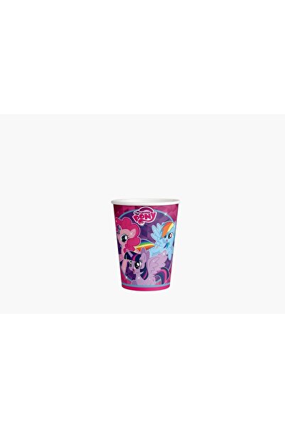 MY LITTLE PONY Parti Malzemeleri Büyük Afişli 8 Kişilik + Doğum Günü Süsleri Mor