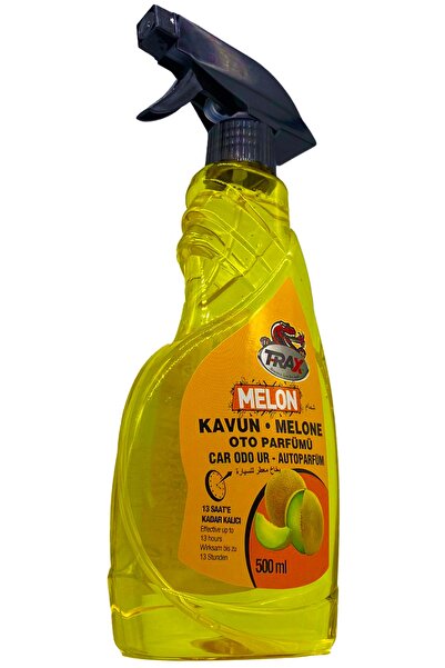 ARACINIZ İÇİN EN İYİSİ T-RAX Kavun Kokulu Ferah Oto Ev Oda Sprey Parfüm Trax 500 ml