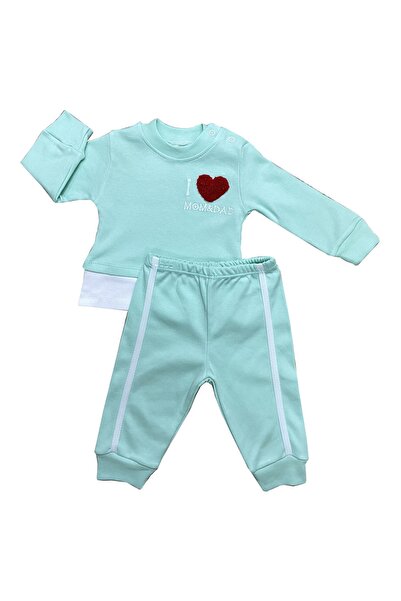 TUOBEBE Baby Girl Green Tracksuit Set