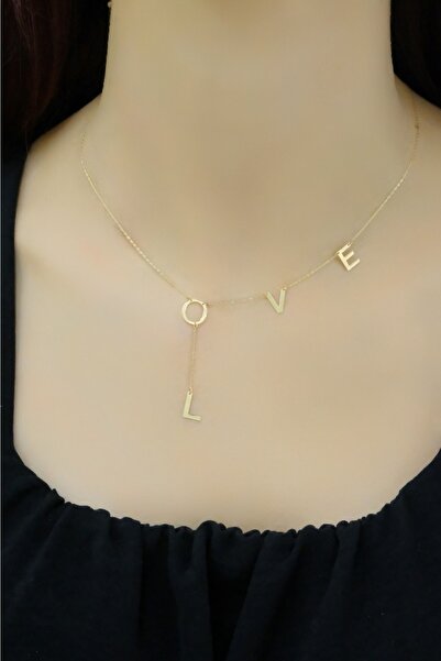 aytekgold Aşk Kolyesi (14 Ayar)