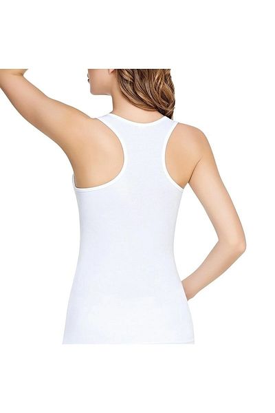 Tutku Pachet economic de 6 piese pentru femei Lycra Sportsman Rambo Tank Top 0145