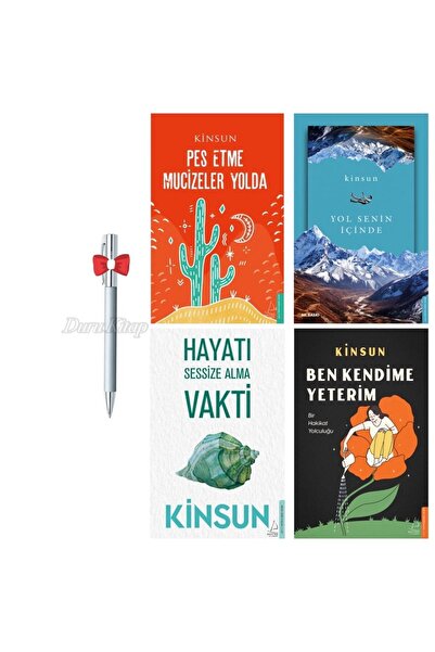 Destek Yayınları Pes Etme Mucizeler Yolda - Ben Kendime Yeterim - Hayatı Sessize Alma Vakti +1, Caprice Kalem Hediye