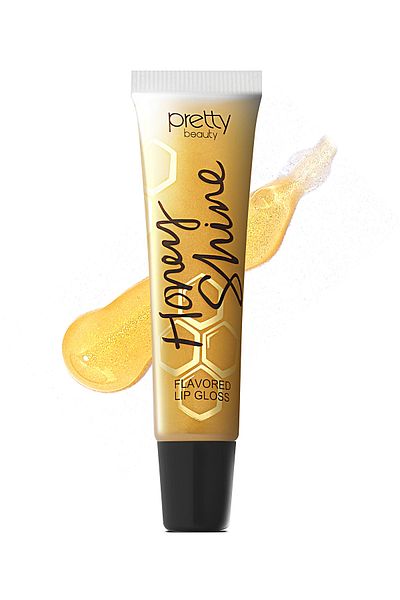 Pretty Beauty Flavored Shine Effect Lipstick & Flavored Lip Gloss Long Lasting