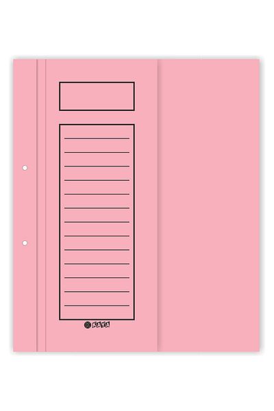 Kaya Half Cover Cardboard Wired File Pink 1stQuality Pack of 100 Pieces