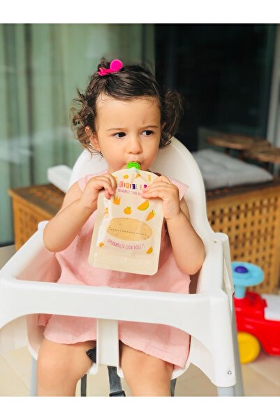One Little Foodie Yıkanabilir Gıda Poşeti 150 ml 5'li Set