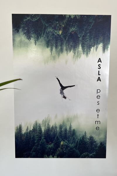 Akıllı Kağıt Statik Tutunma Özellikli Asla Pes Etme Tablo 50 - 70 Cm