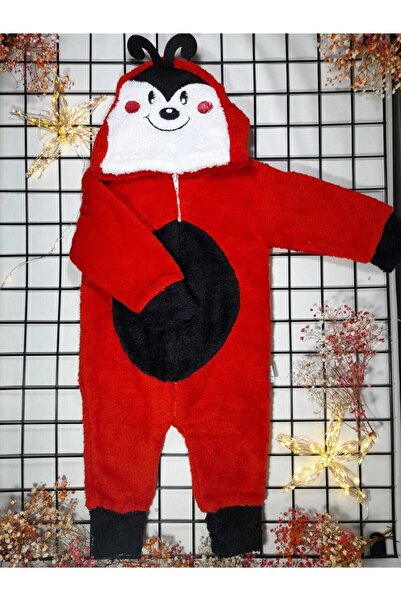 nurcix baby Uğur Böceği Kostüm Welsoft Peluş Uğur Böceği Tulum