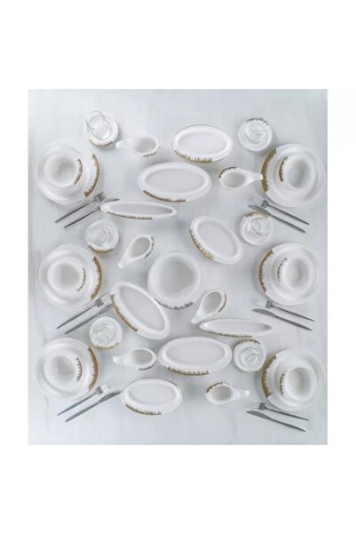 ACAR Sherry 6 Kişilik 37 Parça Porselen Kahvaltı Takımı Mska042