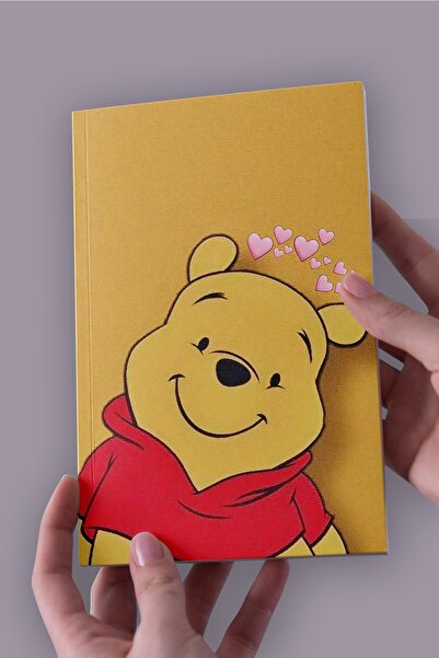 Yushi Club A5 Defter Winnie The Pooh Love Sevgililer Günü Özel (50 Sayfa)