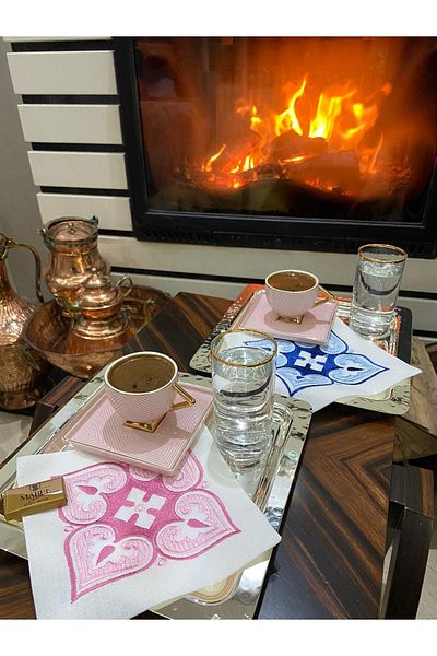 Nur Homing Χαρτοπετσέτα κοκτέιλ καρδιάς