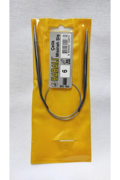 ATMACA TUHAFİYE 40 см (ДОВЖИНА 20 СМ) Сталева волосінь - № 6 Титанова спиця д...