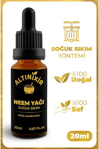 ALTINİXİR Neem (tesbih Ağacı)yağı Soğuk Sıkım 20ml
