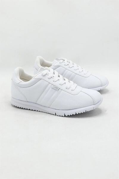 Jump 22211 Women's White Orthopedic Daily Walking Sneakers