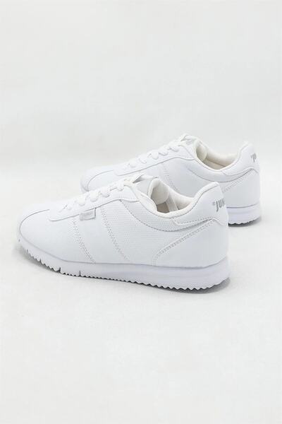 Jump 22211 Women's White Orthopedic Daily Walking Sneakers