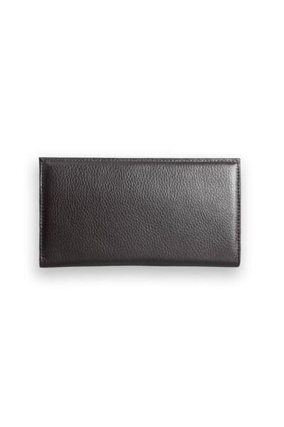 GUARD Brown Leather Wallet with Phone Slot