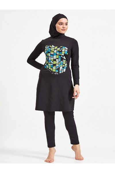 MARESİVA 0516 Hijab μακρυμάνικο μαγιό