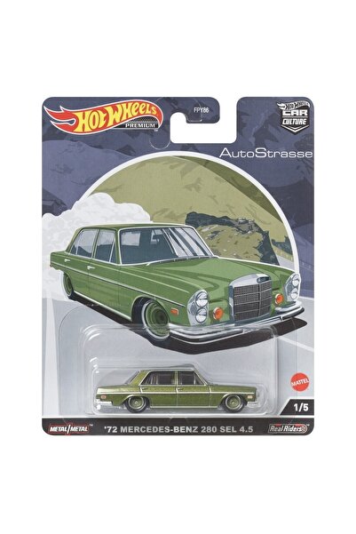 HOT WHEELS Premium - '72 Mercedes Benz 280 Sel 4.5 - Auto Strasse - Coi Hobi