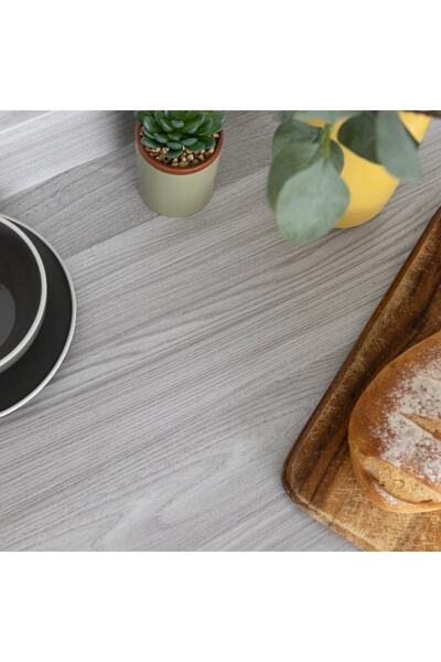 d-c-fix Mat Gri Ahşap Desenli Yapışkanlı Folyo 45cm X 1mt