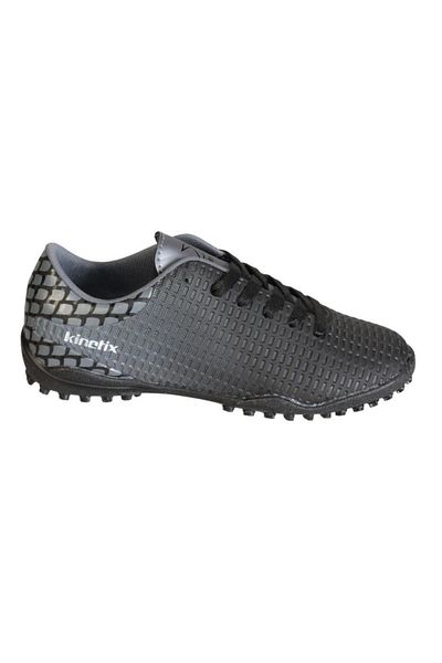 Kinetix Men's Black Gray Halısha Football Sneakers