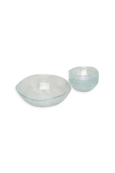 Paşabahçe Linden Multi-Purpose Glass Bowl Set 7 Piece