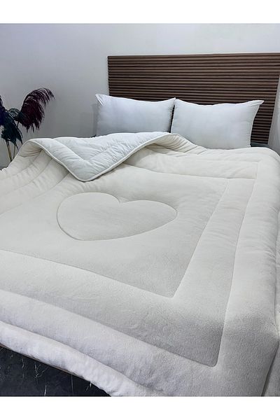 NANOSOFT Single Off-White Welsoft Quilt
