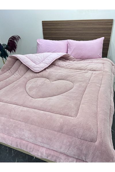 NANOSOFT Double Pink Welsoft Quilt