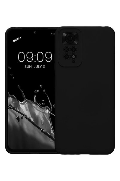 Molly Technology Black Guardian Matte Silicone Case for Xiaomi Redmi Note 11 Pro