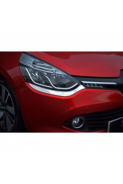 Genel Markalar Ark Renault Clıo 4 Krom Ön Far Kaşı Krom - 2 Parça