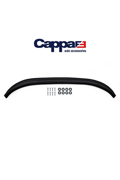 Cappafe Üniversal Ön Tampon Lip Eki Karlık Abs Akrilik Parlak Siyah Tüm Araçl...