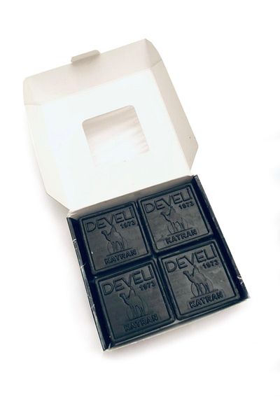 Develi Unisex 1973 4 Pieces Natural Tar Soap