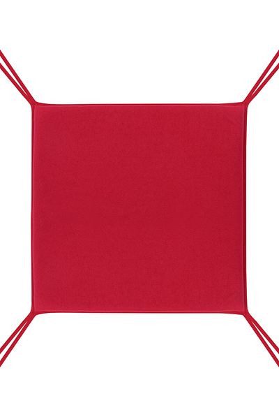 Homaks Square Red Stool Cushion 33x33