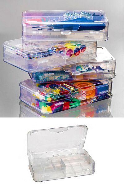 Miami Home 14 Compartments Double Sided Storage Box Organizer Hobby Box