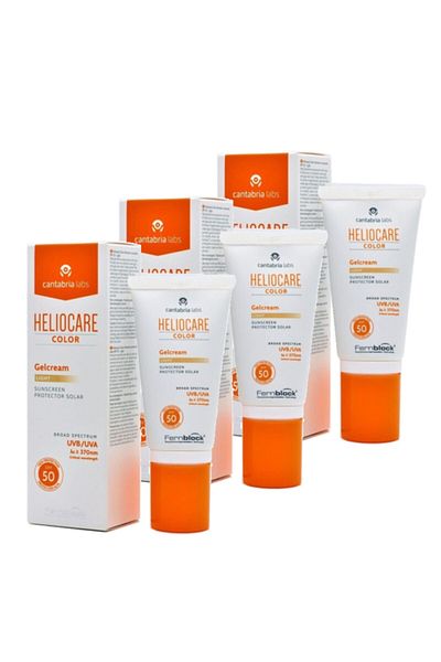 Heliocare Helıocare Color Light Colored Sunscreen 3 Pieces 50 Ml Spf 50