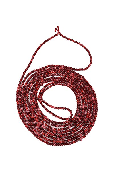 Çağrı 1000 قطعة من مسبحة الذكر - 10 مم، أحمر كلاريت، قطعة واحدة