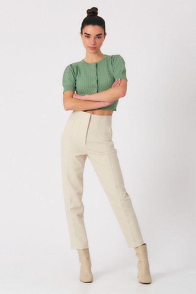 Robin Women's Stone Pocket Fabric Trousers