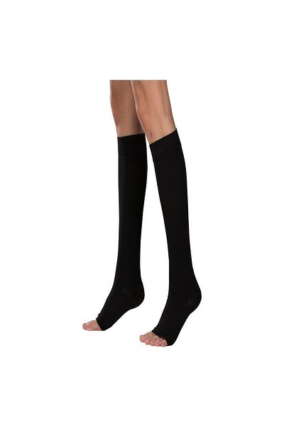 Aurafix Below the Knee Compression Socks / Ccl2 (open Toe) Medium Pressure