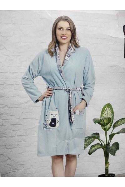 Pijamoni Women's Fleece Dressing Gown