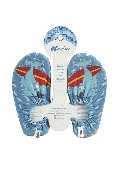 Newborn NAQ4011 Ghete pentru copii Surfer Shark Sea Blue