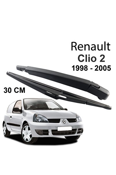 Moda Garage Clio 2 Hb Arka Cam Silecek Kolu Ve Süpürgesi