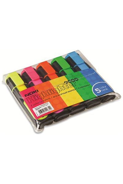 Noki 5-Piece Highlighter Set