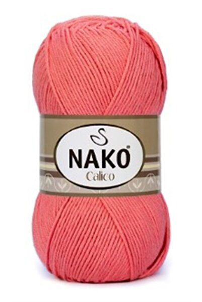 NAKO Calico 11037 Mercan | Pamuklu Yazlık Ip