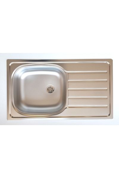 Artenova Stainless Steel Non-Perforated Kitchen Sink 76x43.5 Sink