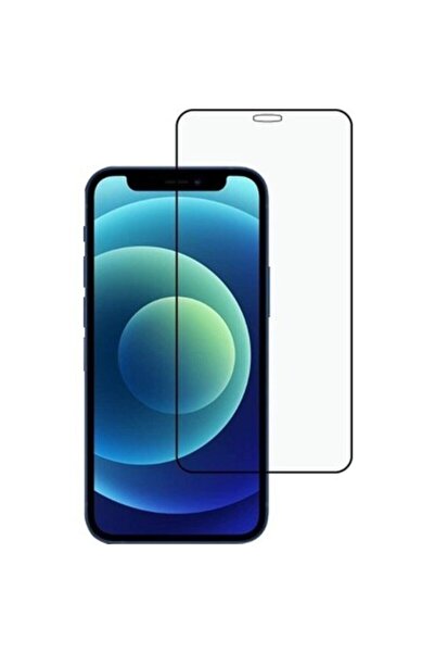 JACQUELYN Iphone 12 Tam Kaplayan Ekran Koruyucu - 9d Darbe Emici Temperli Kır...